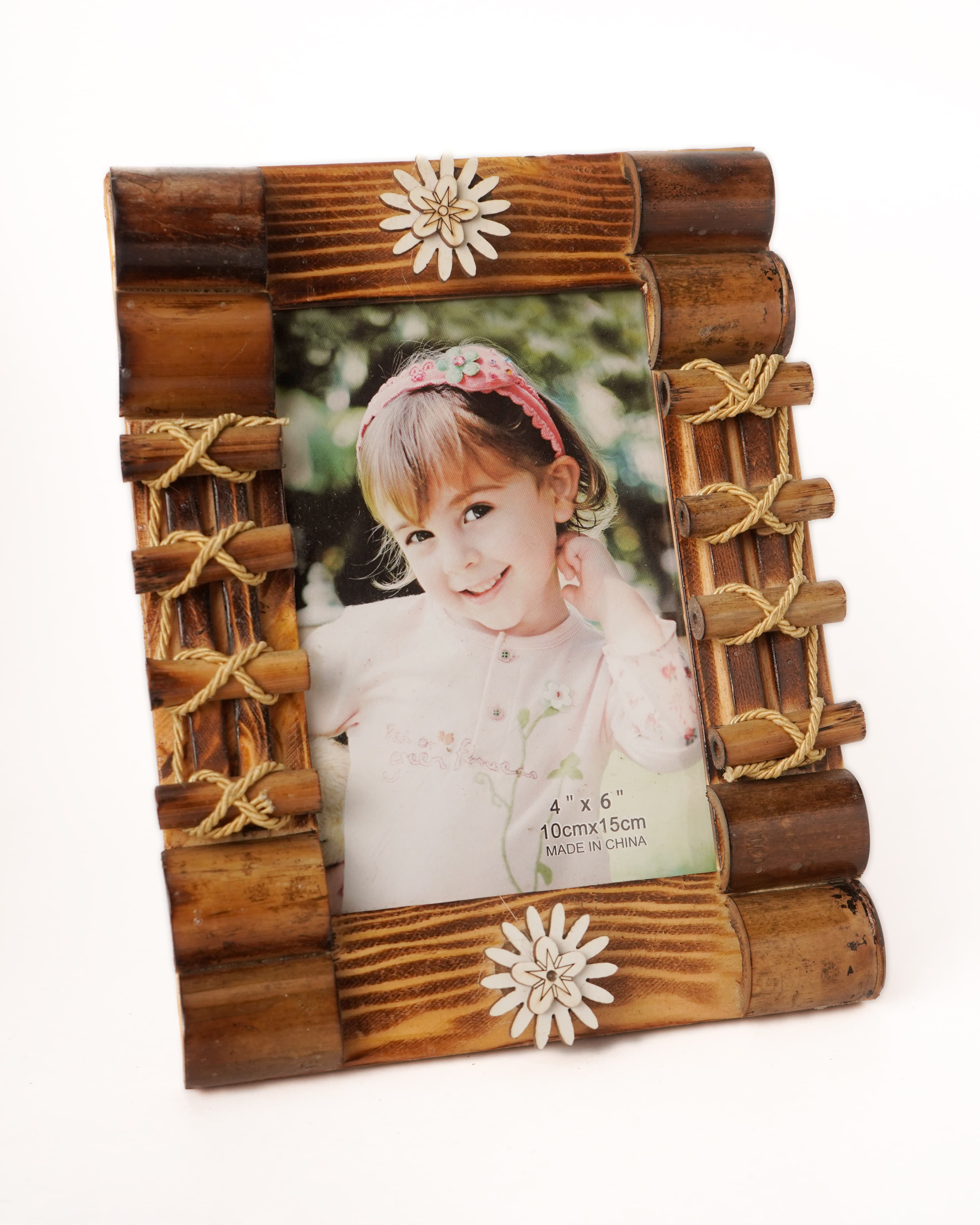 crafted Bamboo Photo Frame